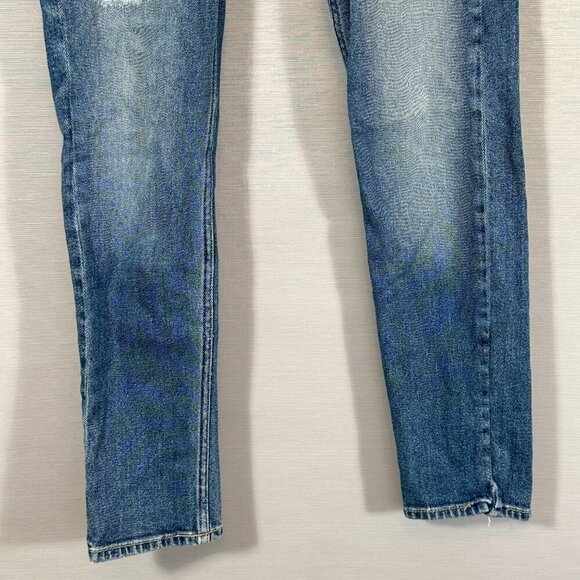 Hollister Jeans Mens 28 Skinny Epic Flex Medium Wash Cotton Pockets Distressed - Picture 3 of 10